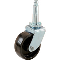 Shepherd 1-1/4 in.   D Swivel Plastic Caster Wheel w/Stem 40 lb (Pack of 6)