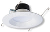 Halo White 5-6 in. W LED Retrofit Baffle Trim Kit 65 watt equivalency