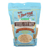 Bob's Red Mill - Oats - Organic Steel Cut Oats - Case of 4 - 24 oz.