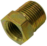 Apache Steel 3/8 in. D X 1/4 in. D Hydraulic Adapter 1 pk