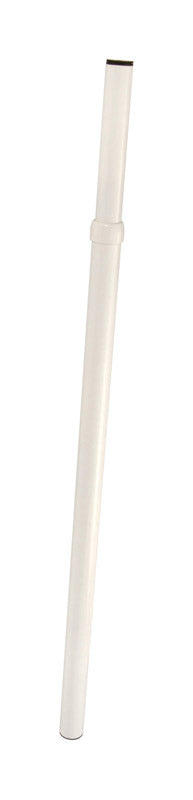 Lido 48 in. L X 1-3/8 in. D Adjustable Powder Coated Steel Closet Rod