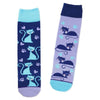 Hallmark Cat Lover Crew Socks Cotton 1 pk (Pack of 2)