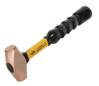 Nupla 1.5 lb Brass Sledge Hammer 12 in.   Fiberglass Handle