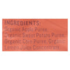 Peter Rabbit Organics Veggie Snacks - Sweet Potato Corn and Apple - Case of 10 - 4.4 oz.