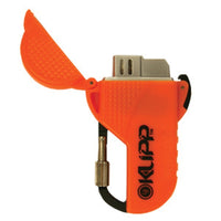 UST Brands Klipp Zinc Die Cast Orange Windproof Butane Lighter 3 L in. 0.04 oz. Capacity