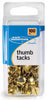 Work Essentials S7071752 Gold Thumb Tacks