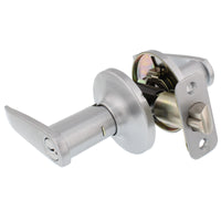 Ultra Security Dull Chrome Entry Lever KW1 1-3/4 in.