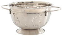 Norpro 233 5 Quart Stainless Steel Apple & Pear Design Colander