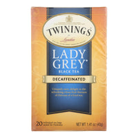 Twining's Tea Black Tea - Lady Grey - Case of 6 - 20 Bags