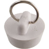 PlumbCraft 1 in. White Rubber Sink Stopper