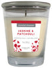 Candle Lite 4317020 9 Oz Jasmine Patchouli Essential Elements Jar Candle With Wood Lid