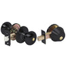 Tell Finishing Touches Parkland Oil Rubbed Bronze Deadbolt and Entry Door Knob 1-3/4 in.