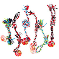 Dog Toy, Rope Chew, Multi-Color, Assorted (Pack of 66)