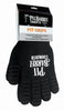 Pit Barrel Cooker Co.  One Size Fits All  Fiber/Silicon  Black  Gloves