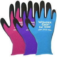 Wonder Grip KWG515ACXS Extra Small Nitrile Wonder Grip Kids Gloves Assorted Colors (Pack of 72)