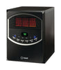 Soleil Black 110V 1500W 5118 BTU/hr. 200 sq. ft. Infrared Electric Heater 15.08 Hx14.5 Wx13.98 D in.