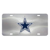 NFL - Dallas Cowboys 3D Stainless Steel License Plate