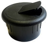 Black Point Products Black Plastic Desk Grommet