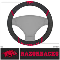 University of Arkansas Embroidered Steering Wheel Cover