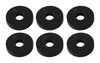 LDR 1/4L in. D Rubber Flat Bibb Washer 6 pk