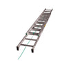 Werner 20 ft. H Aluminum Telescoping Extension Ladder Type II 225 lb. capacity