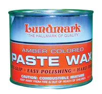 Lundmark Amber Colored Hand Rubbed Old World Paste Wax Liquid 1 lb