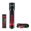 Milwaukee  TRUEVIEW  700 lumens Black/Red  LED  USB Flashlight Kit