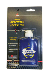 AGS Lock-Ease General Purpose Flammable Graphite Lock Lubricant 3.4 oz.