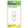 Split Key Ring, 3/4-In., 2-Pk. (Pack of 5)