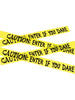 Halloween Caution Tape, Yellow, 50-Ft.