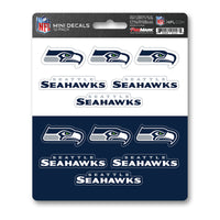 NFL - Seattle Seahawks 12 Count Mini Decal Sticker Pack