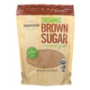 Woodstock Organic Brown Sugar - Case of 12 - 16 OZ