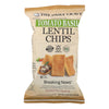 The Daily Crave - Lentil Chip Tomato Basil - Case of 8 - 4.25 OZ