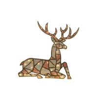 PULEO LED Clear/Warm White 33 in. Deer Yard Decor