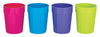 B and R Assorted Polyethylene Fluted Cups 1 each (Pack of 48).