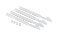 Gardner Bender  6.6 in. L White  Cable Tie Clip  100 pk