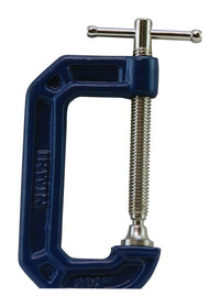 Irwin  Quick-Grip  2-1/2 in.  x 1-3/8 in. D Adjustable  C-Clamp  900 lb. 1 pc.