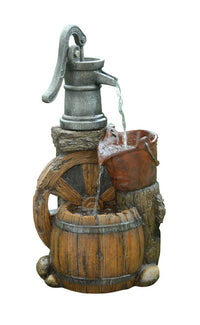 Ns Barrel Fountain 24"