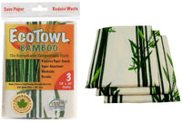 Pacific Dry Goods ETB EcoTowel™ Bamboo Compostable Cloth 3 Count