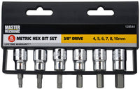 6-Pc. Metric Hex Bit Socket Set