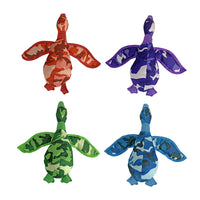 Multipet Tuff Enuff Assorted Nylon/Plush Camouflage Duck Dog Toy