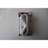 Black Point Products 50 ft. L White Phone Line Cord