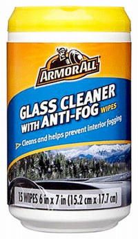 Anti-Fog Interior Car Wipes, 15-Ct.