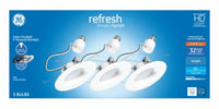 Refresh HD LED Light Bulbs, Daylight, 9-Watt, 750 Lumens, 3-Pk.