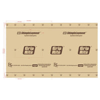 ShingleLayment Synthetic Roofing Underlayment, Tan, 48-In. x 250-Ft.