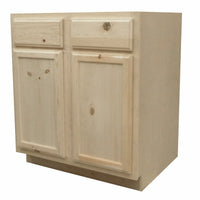 30" Pine Base Cabinet