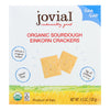 Jovial - Sourdough Einkorn Crackers - Sea Salt - Case of 10 - 4.5 oz.