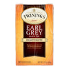 Twining's Tea Earl Grey Tea - Decaffeinated - Case of 6 - 20 Bags