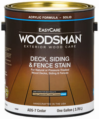 Acrylic Deck, Siding & Fence Stain, Solid, Cedar, 1-Gallon (Pack of 2)