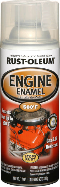 Rustoleum Automotive 248944 11 Oz Clear Engine Enamel Spray Paint (Pack of 6)